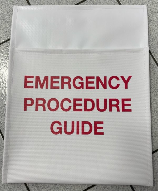 Emergency Procedure Guide Holder