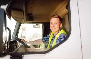Driver At The Wheel Of A Truck At Work Driver Or 2026 01 12 23 55 52 Utc