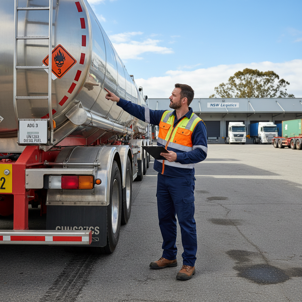 ADG Code dangerous goods driver NSW