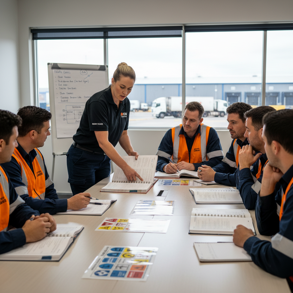 ADG Code training Western Sydney truck drivers dangerous goods licence course