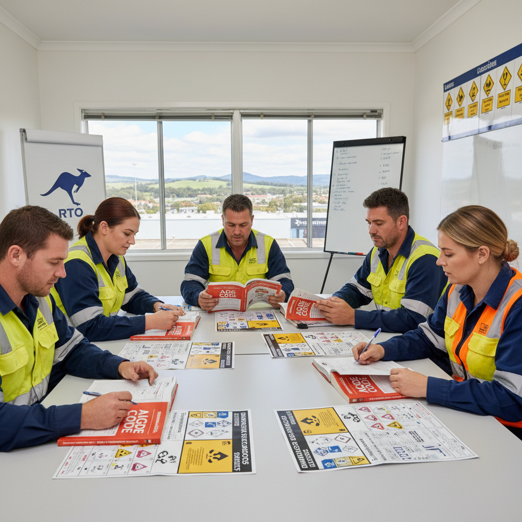 DG licence course ADG Code study Wollongong NSW dangerous goods training