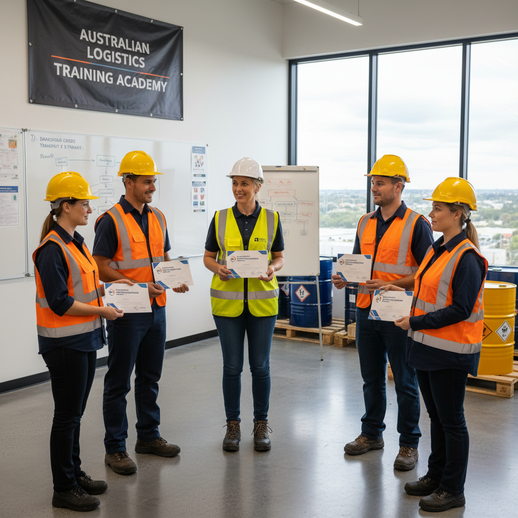 dangerous goods licence training graduates certificates Wetherill Park NSW