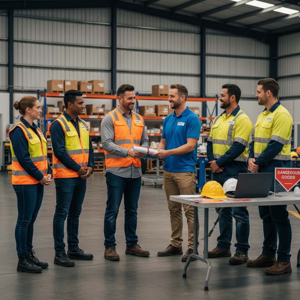 dangerous goods licence training graduates Western Sydney Kells Safety Centre RTO 91528
