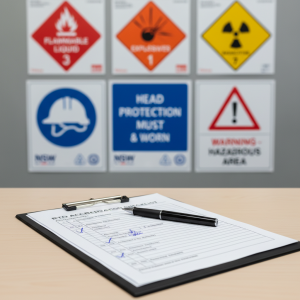 RTO accreditation checklist dangerous goods training NSW