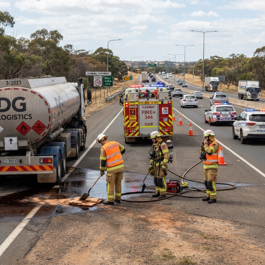 Dangerous Goods Spill Response: What Drivers Must Do