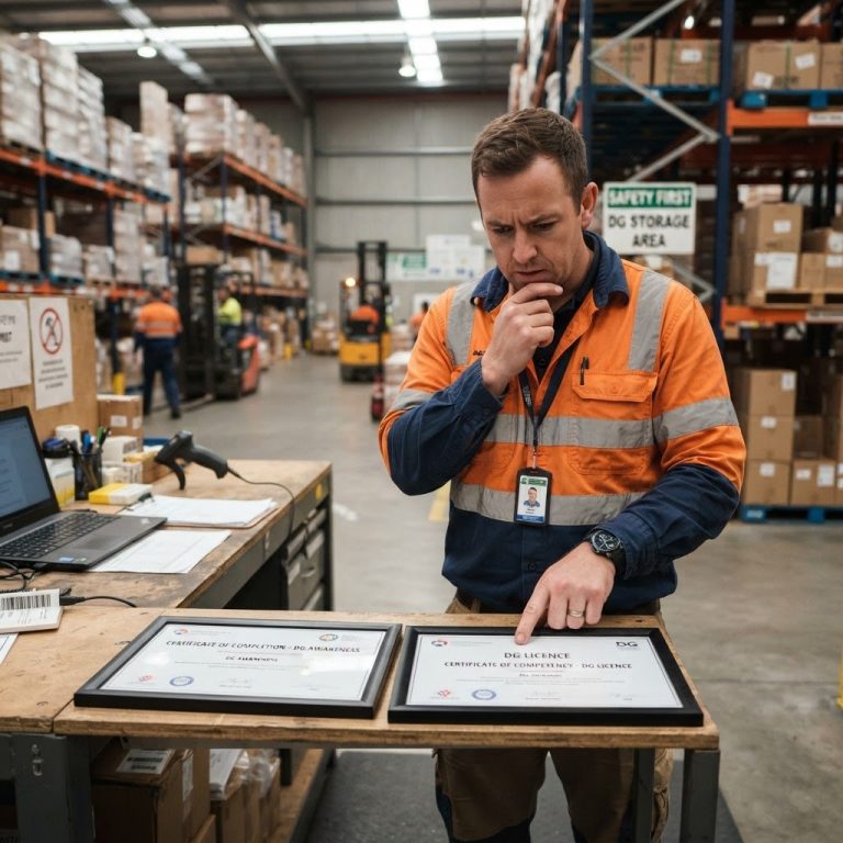 DG Awareness vs DG Licence NSW: Which Course Does Your Job Require?