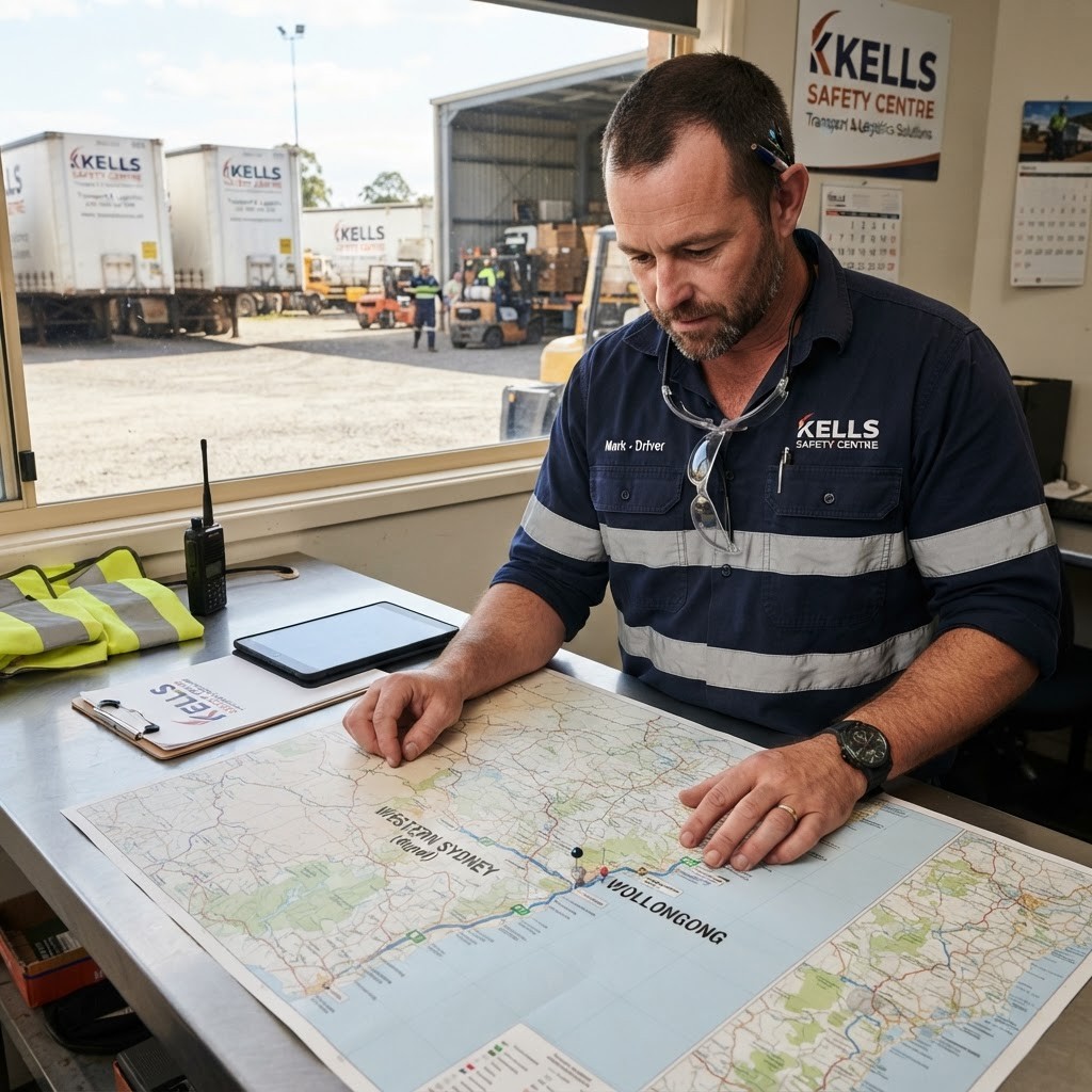 Kells Safety Centre two training locations on NSW map