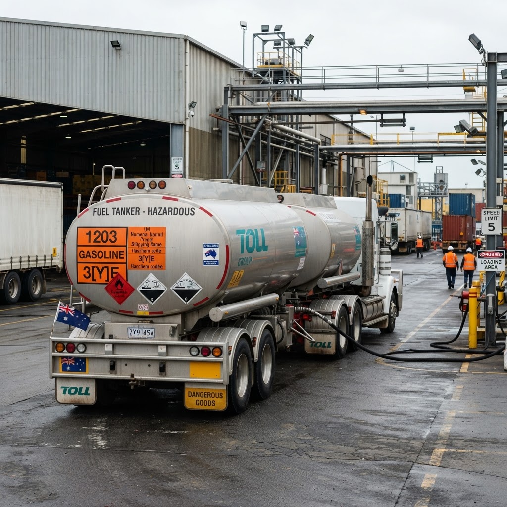dangerous goods truck EIP NSW compliance