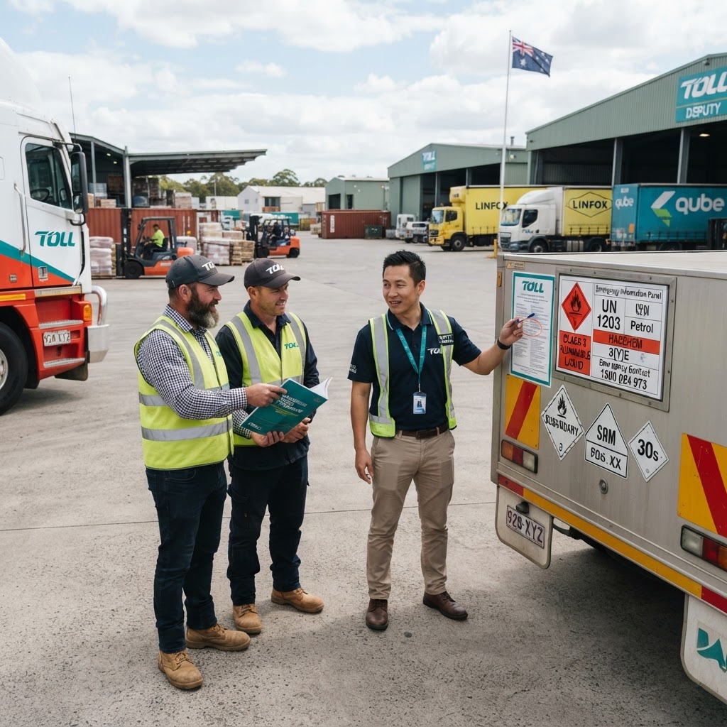 EIP dangerous goods training NSW truck drivers