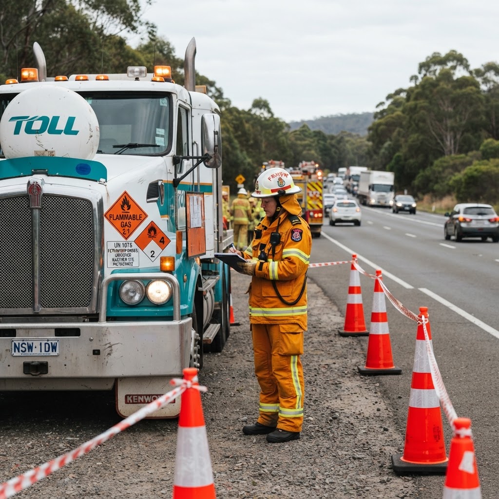Emergency Information Panel roadside compliance inspection NSW