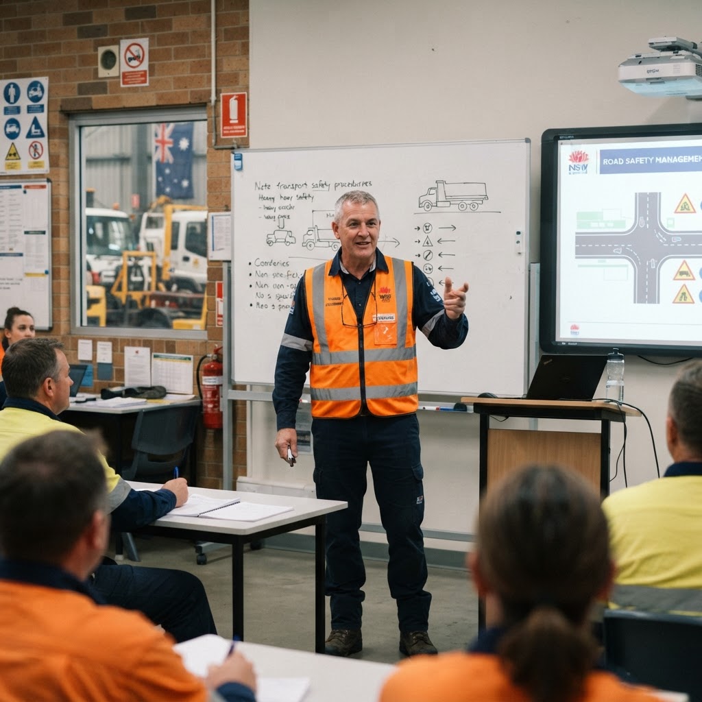 Transport safety trainer with NSW industry experience